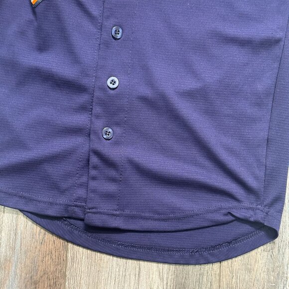 Vintage San Diego Padres Jersey Kids Youth Size Medium Navy Blue 90's Logo Rare - Picture 5 of 9